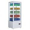 Display refrigerado de 4 lados 98 litros Blanco 447x400x1199h mm Beijing XC98L-B Line