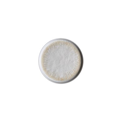 Plato redondo c/borde recto de Melamina 18 cm x 2,5 cm alto ADRIER Ginger Amarillo