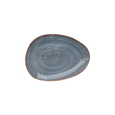 Plato huevo de Melamina 30 x 22 cm  ADRIER Salsa Summer Azul