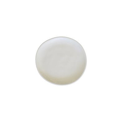 Plato redondo de Melamina 17,5 cm Ø x 1,5 cm alto ADRIER Pure Blanco