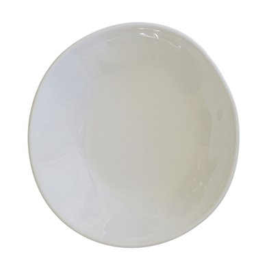 Plato hondo de Melamina 25 cm Ø x 5 cm alto ADRIER Pure Blanco