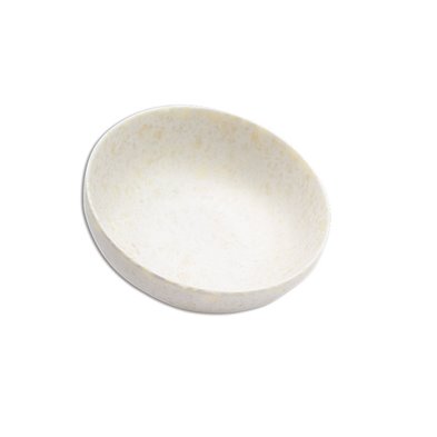 Bol redondo grande de Melamina 19,2 cm de Ø x 6,8 cm de alto  ADRIER Terral Blanco mármol