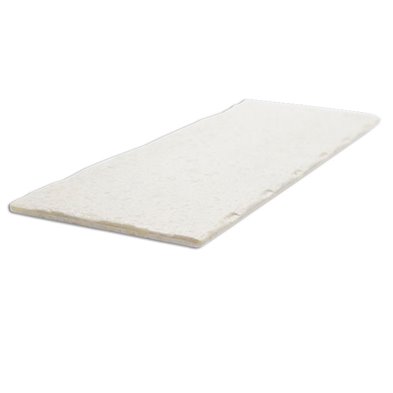 Base rectangular plana de Melamina grande - 40 x 15 x 2 cm ADRIER Terral Blanco mármol