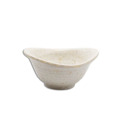 Bol oval de Melamina 11,5 x 9,5 x 5,5 cm  ADRIER Terral Blanco mármol