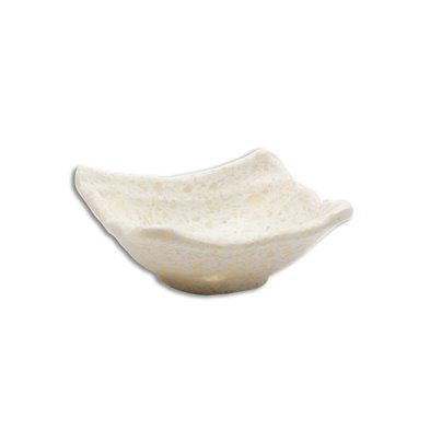 Cuenco mini cuadrado de Melamina 9 x 8,5 x 4 cm ADRIER Terral Blanco mármol