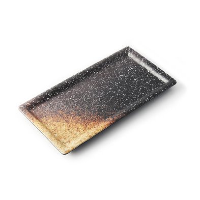 Plato rectangular mediano de Melamina 28 x 14 x 1,6 cm ADRIER Terral Lava