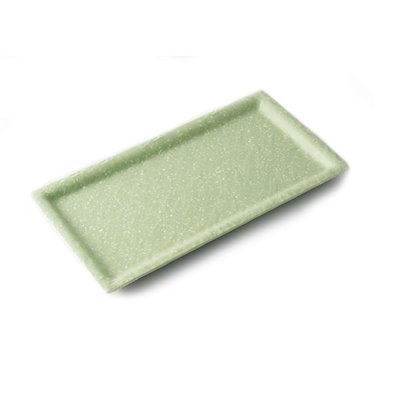 Plato rectangular mediano de Melamina 28 x 14 x 1,6 cm ADRIER Terral Verde aguacate