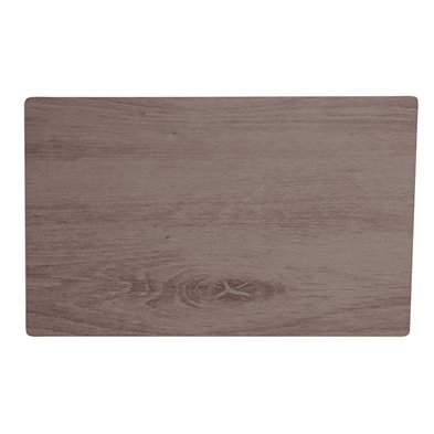 Tabla rectangular de Melamina 53 x 32 x 1.5 cm  ADRIER Buffet GN Roble gris