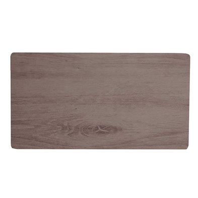 Tabla rectangular de Melamina 32 x 17 x 1.5 cm  ADRIER Buffet GN Roble gris