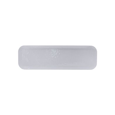 Fuente rectangular GN 2/4 de Melamina 53,5 x 16,2 cm ADRIER Buffet GN Blanco liso