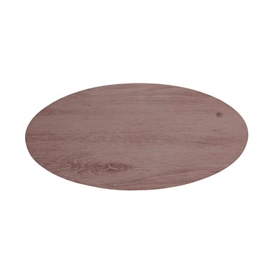 Tabla redonda de Melamina 30.5 x 30.5 x 1.5 cm  ADRIER Buffet GN Roble gris