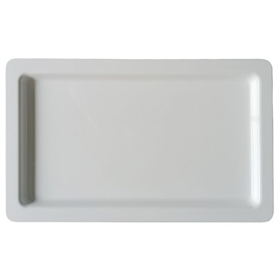 Bandeja de melamina de Melamina 32 x 53 cm ADRIER Buffet GN Blanco