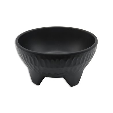 Molcajete 300 ml de Melamina 12,8 cm Ø x 6,4 cm alto ADRIER Molcajete Negro
