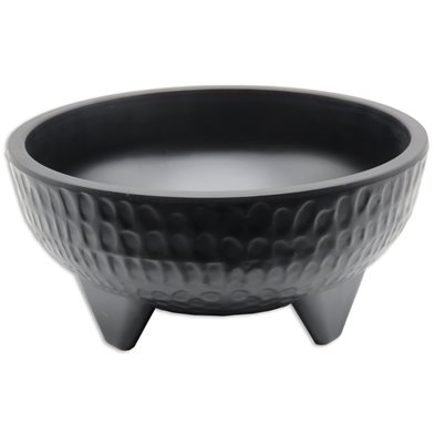 Molcajete 1,9 litros de Melamina 22,8 cm Ø x 10 cm alto ADRIER Molcajete Negro