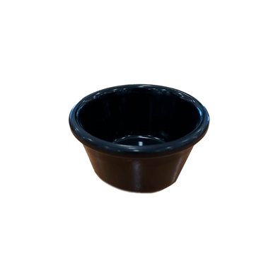 Ramekin liso 90 ml de Melamina 8 x 8 x 4 cm  ADRIER Ramekines Negro