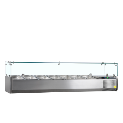 Vitrine refrigerada de bancada GN1/4 TEFCOLD VK33-160