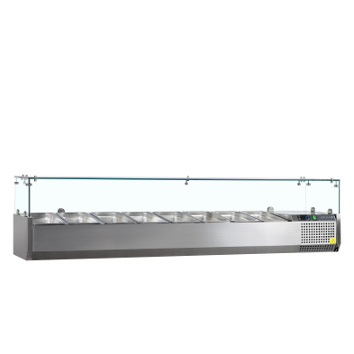 Vitrina refrigerada sobre encimera GN1/3 TEFCOLD VK38-180