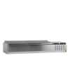 Vitrina refrigerada sobre encimera GN1/4 TEFCOLD GVC33-140 S/S