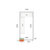 CRPF1224 TEFCOLD Shelf Rack System Kit