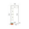 CRPF1227 TEFCOLD Shelf Rack System Kit