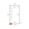 CRPF1527 TEFCOLD Shelf Rack System Kit