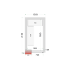 CRNF1221 TEFCOLD Shelf Rack System Kit