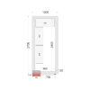 CRNF1227 TEFCOLD Shelf Rack System Kit
