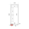CRNF1230 TEFCOLD Shelf Rack System Kit