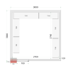 CRNF3030 TEFCOLD Shelf Rack System Kit