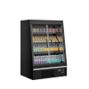 Refrigerador mural de supermercado TEFCOLD Galaxy+ GPL10FGD Black