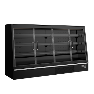 TEFCOLD Geladeira de parede de supermercado Galaxy+ GPL26FGD Black