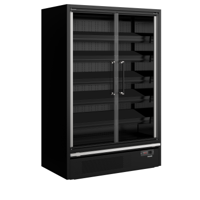 Frigorífico de supermercado de parede TEFCOLD Galaxy+ GP14FGD Maxi Black