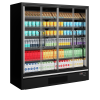 Refrigerador mural de supermercado TEFCOLD Galaxy+ GP20FGD Maxi Black