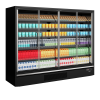 TEFCOLD Geladeira de parede de supermercado Galaxy + GP26FGD Maxi Black