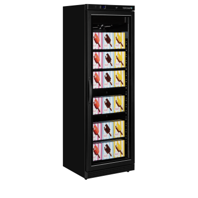 Congelador expositor TEFCOLD UF400VGB 