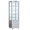 Display refrigerado de 4 lados 238 litros Blanco 515x485x1715h mm Beijing XC238L-B Line