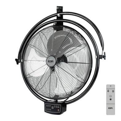 Ventoinha industrial de parede e teto, potência de 120 w, 64,9 db, pás de ø50 cm