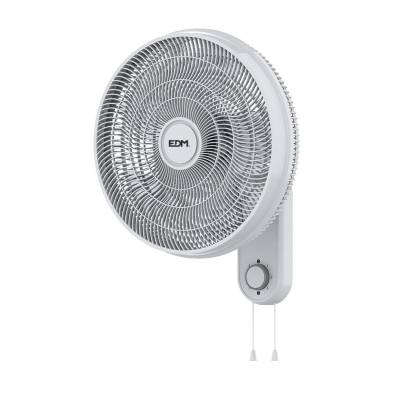 Ventilador pared blanco, potencia 55 w, 57,24 db, aspas ø40 cm