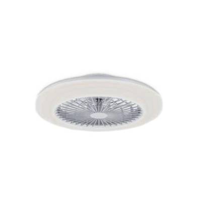 Ventilador de techo, led rgb, dc 20 w + 40 w, modelo amigo, blanco, ø48 cm