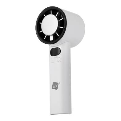 Ventilador portátil recarregável com resfriador, abs, branco, 5,8 x 5,7 x 16,5 cm