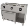 Cocina Profesional a Gas con Horno de 3 Fuegos, 27,30 kW, 1.200 x 550 x 900 mm REPAGAS SARA CGS-531