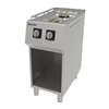 Cocina Profesional a Gas de 2 Fuegos, 14,60 kW, 400 x 750 x 900 mm REPAGAS SARA CGS-720