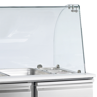 SA920GC TEFCOLD Vidrio curvado completo