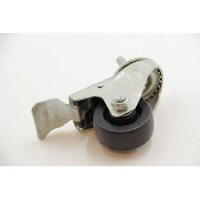 UR/UF200-600 TEFCOLD Ruedas giratorias 60 mm con pasador de freno montado