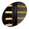 TFW370/360-2/ 300-2F/400S/400-2S/ TFW400-F TEFCOLD Estantes de madera Wc (Superior)