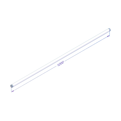 SOCA / SOCB TEFCOLD Tubo LED T8 1200mm 11,6W 2700-3000K Carne
