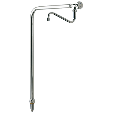 Grifo de columna orientable de un agua 200x550x1/2" FRICOSMOS 463210