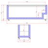 Freezer Horizontal 2 Portas de Correr de Vidro 670 Litros 2055x629x892 mm NLFG-670 Edenox