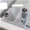 Freezer Horizontal 2 Portas de Correr de Vidro 670 Litros 2055x629x892 mm NLFG-670 Edenox
