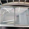Freezer Horizontal 2 Portas de Correr de Vidro 670 Litros 2055x629x892 mm NLFG-670 Edenox